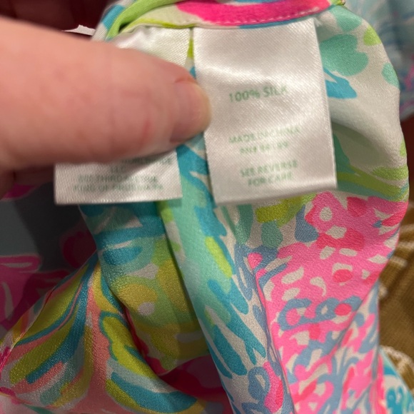 Lilly Pulitzer Elsa Silk Top - Picture 4 of 5